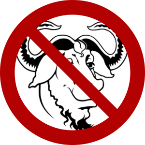 O retrocesso exemplificado na imagem.